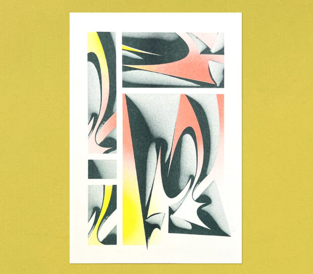 st-76, drili, print, riso, risograph,