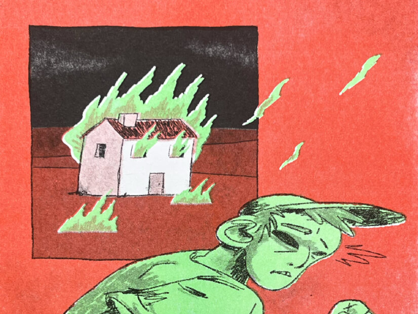 combustión II kokodrilo riso sevilla ilustracion diseño pablo