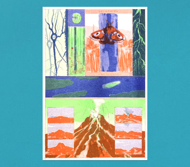 desde abajo lux, riso, print, madrid