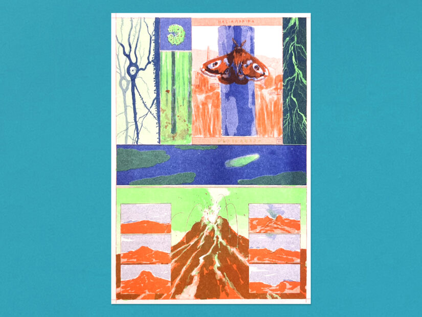 desde abajo lux, riso, print, madrid